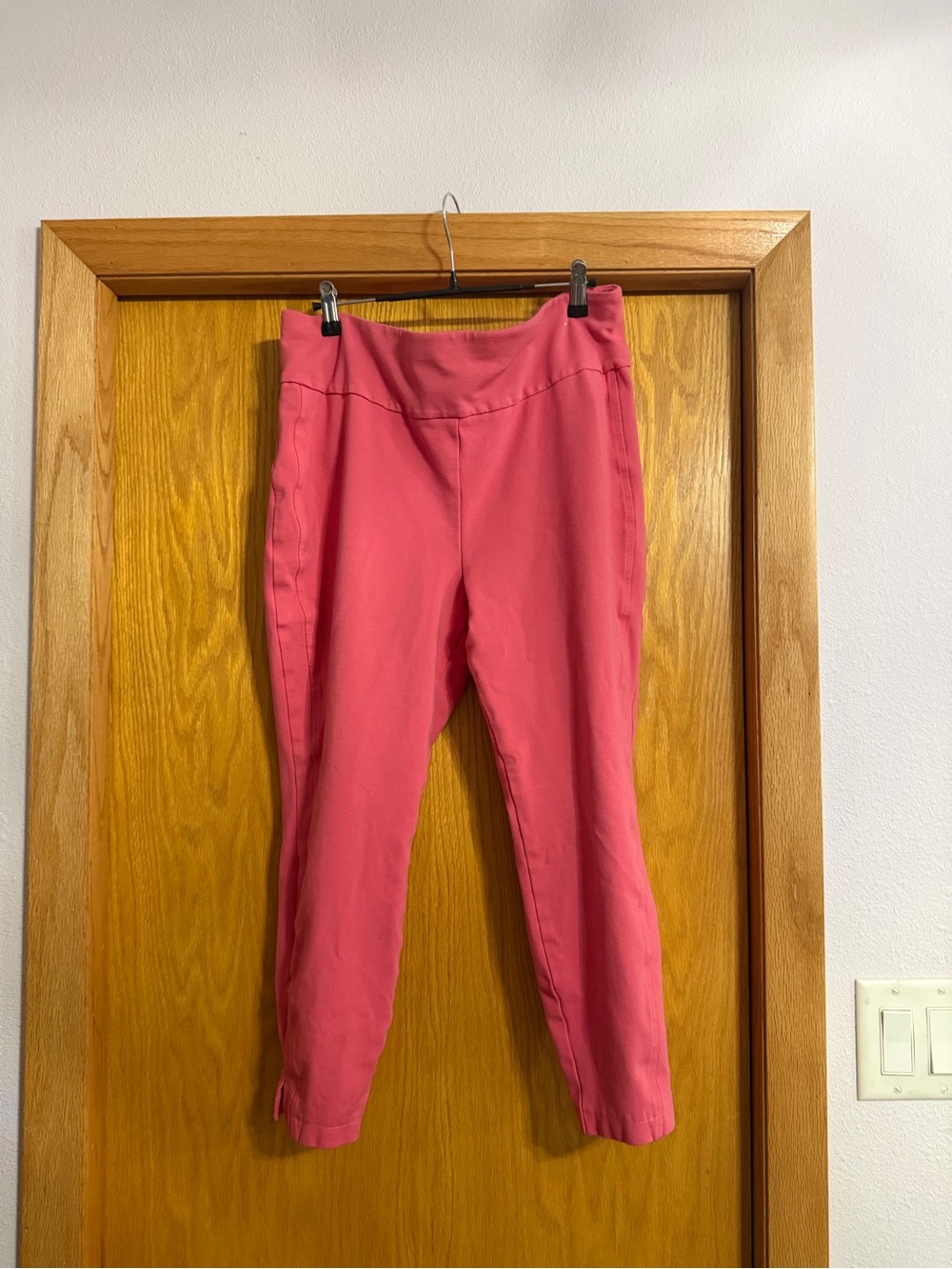 Dear Scarlett Coral-Pink magic pants